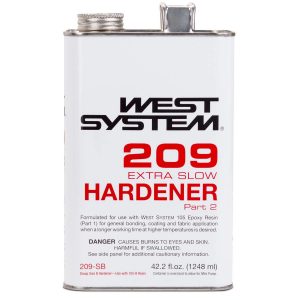 WEST SYSTEM 209 EXTRA SLOW HARDENER 1.32 QUART