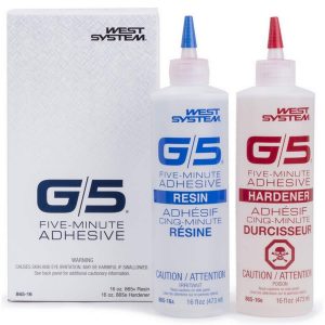 WEST SYSTEM G/5 FIVE-MINUTE ADHESIVE 2 PINTS