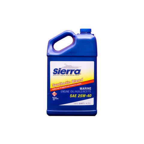 Sierra 25W40 ENGINE OIL SYNTHETIC BLEND 3.785L