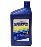 Sierra  "BLUE" PREMIUM TC-W3 2-CYCLE ENGINE OIL 946ml