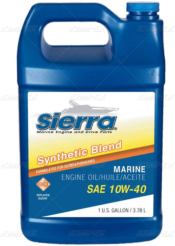 Sierra 10W40 SEMI-SYNTHETIC ENGINE OIL 3.785L